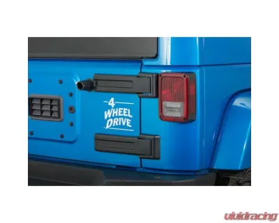 Quadratec Premium Vinyl 4 Wheel Drive Decal White - 13135 0200